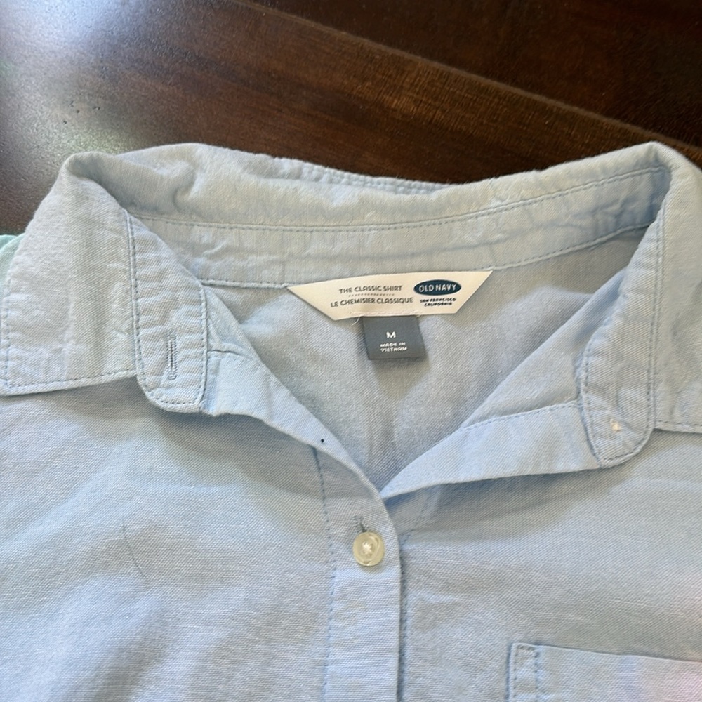 Cotton Button Down - Picture 5 of 6